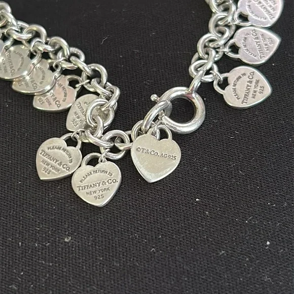 Tiffany & Co. Return to Tiffany Multi-Heart Tag Bracelet - Picture 8 of 15